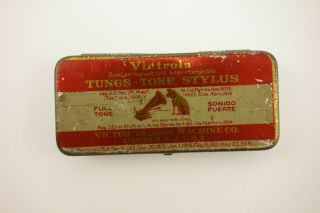 Antique Victor Talking Machine Co.  Victrola Tungs - Tone Phonograph Needles
