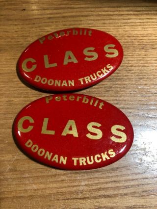Vintage Peterbilt Class Doonan Trucks Pins