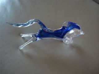 Murano Italian Art Glass - Sculpture Figure - Majestic Horse