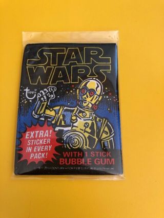 1977 Topps Star Wars Factory 1st Series Fun Pack Wax Pack