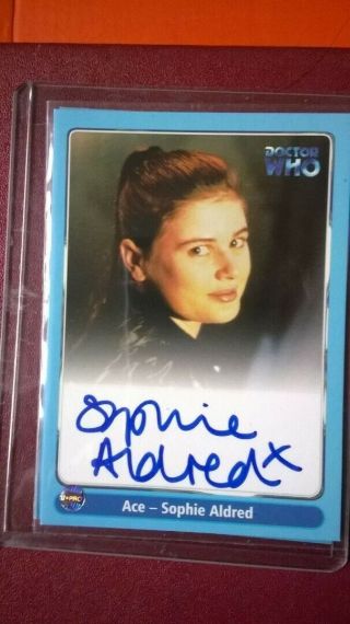 Sophie Aldred Autographed Doctor Who Strictly Ink Trading Card Rare /