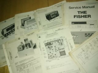 Vintage Tube Radio Service Manuals For Receivers Tuners Chassis