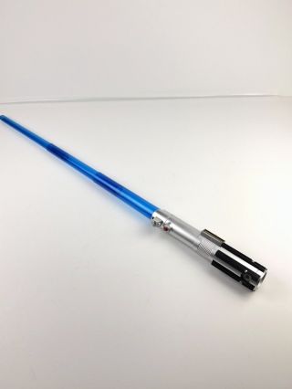 Star Wars The Force Awakens Rey - Electronic Blue Lightsaber.  Light/sound A6