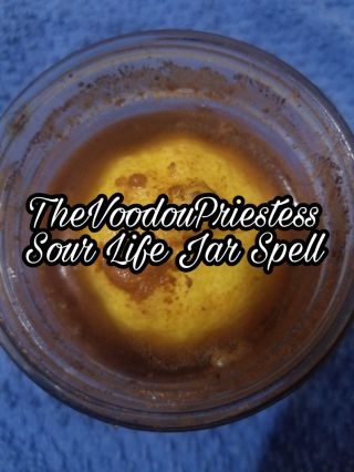 Sour Life Jar Spell Kit Voodou Wicca Pagan Magic Occult Revenge Loss Obstacles