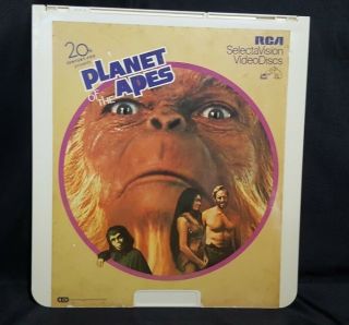 Planet Of The Apes (1967) Ced Videodisc 20th Century Fox Presents,  Rca Select