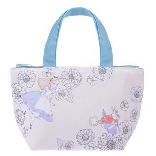 Disney Store Japan Lunch Bag Alice In Wonderland Tote Bag White Rabbit Cold Bag
