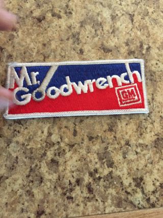 Gm Mr.  Goodwrench Patches - General Motors Mechanic Uniform