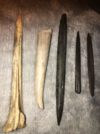 Indian Artifact Bone Tools Found In Kentucky 2
