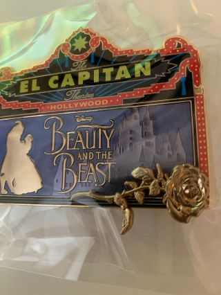Disney pin DSSH DSF MARQUEE EL CAPITAN - BEAUTY AND THE BEAST LIVE ACTION belle 3