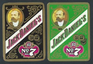 100.  757 Vintage Extra Wide Swap Card - Near Pair - Jack Daniel 