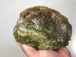 Solid Green Dendretic Agatized Opal Rough - 8.  5 Lbs From - Africa