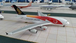 Airbus A380 Singapore Airlines 50th Anniversary Limited Edition 1 400 Scale