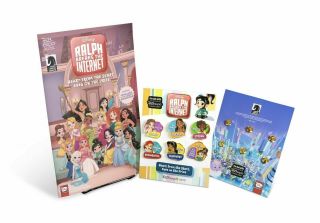 2019 D23 Expo Exclusive Dark Horse Disney Ralph Breaks Internet Comic,  Pin Set