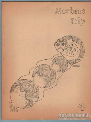 Moebius Trip 4 Fanzine Harlan Ellison Robert Bloch Rotsler Gilliland 1970