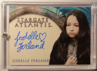 Jodelle Ferland Signed Stargate Atlantis Autograph Card (dark Matter,  Twilight)