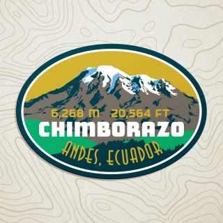 Chimborazo Mountain Decal Sticker