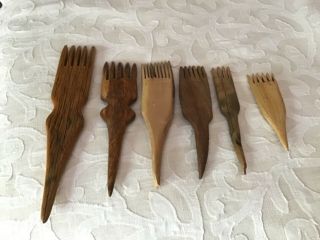 Navajo Weaving Forks Navajo Weaving Combs Vintage