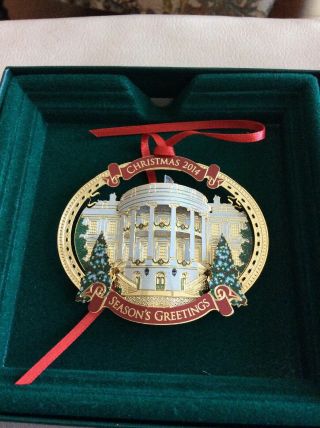 2014 White House Christmas Ornament Honoring Harry S.  Truman