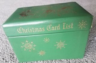Vintage 1950s Christmas Card Box With Cards Stylecraft