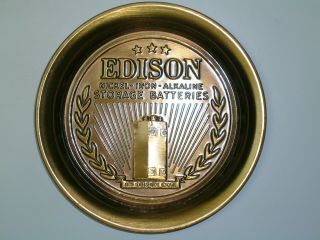 Edison Storage Batteries Tip Tray / Coaster -