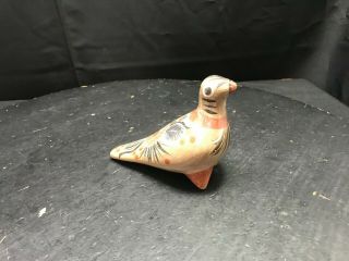 Vintage Multi Color Hand Painted Ceramic Bird from Mexico 21 3