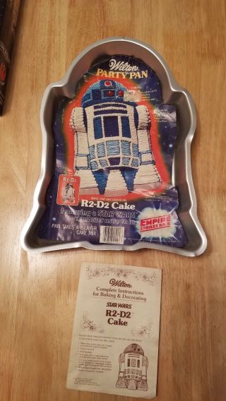 Vintage Star Wars R2d2 Cake - Party Pan By Wilton,