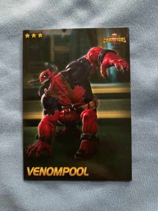 Marvel Contest Of Champions Dave & Busters Non - Foil 67/75 Venompool