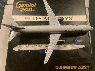 A321 Us Airways N193uw Gemini 200 1/200 Very Rare