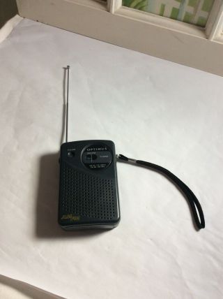 Optimus Am/fm Handheld Radio No.  12 - 794