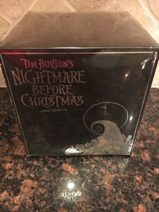 Tim Burton Nightmare Before Christmas Ltd.  Ed.  Dome Vignette,  Nib