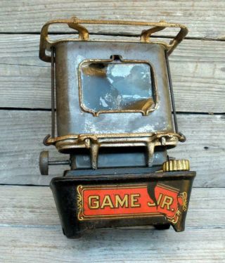 Antique Game Junior Kerosene Stove Single Burner Sad Iron Heater
