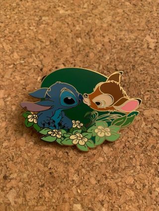 Disney (p.  I.  N.  S. ) - Stitch & Bambi Le1000 Trading Pin