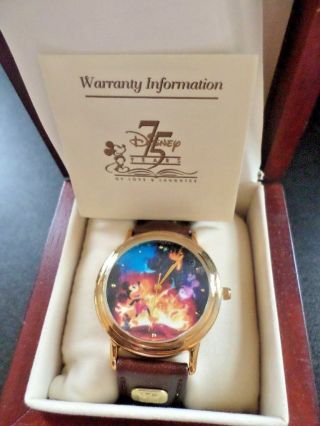 Disney Parks 75th Anniversary Mickey Mouse Watch 2616/5000