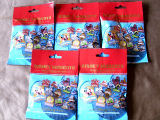 Disney Mascots 5 Packs 5 - Pin Collectible Mystery Pack Pins