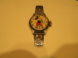 Ingersoll 1941 Mickey Mouse Wristwatch For Restoration