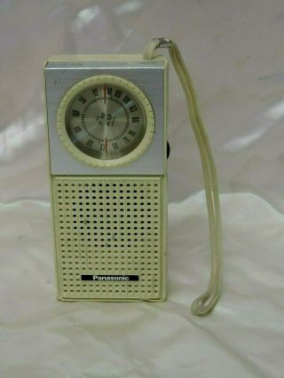 Vintage Panasonic Am/fm Transistor Radio Model Rf - 513 Japan