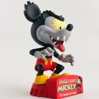 Mickey Mouse Runaway Brain 3.  3 " Mini Figure Disney & Coca Cola Japan 2003