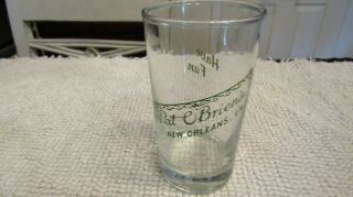 Vintage 1950s Pat O’brien’s Have Fun Orleans La Souvenir 4.  5 " Glass
