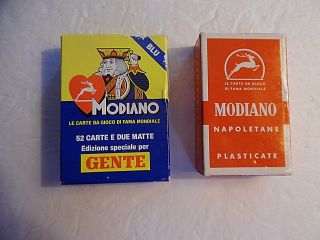 Vintage Italian Playing Cards