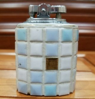 Small Vintage Ceramic Hand Made Table Lighter