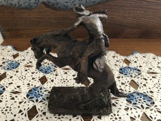 The Bronco Buster Frederic Remington England Collectors Society 1988