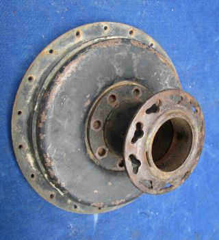 Triumph Motorcycle Front Wheel Hub Brake Drum Pre Unit Tiger T100 5t Twin Early