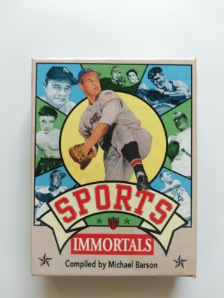 Vintage 1993 - Kitchen Sink Press - Sports Immortals - 36 Trading Card Set