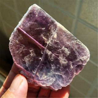 134.  6g Purple Mica Natural Stone Crystal Quartz Specimen Brazil 19060901