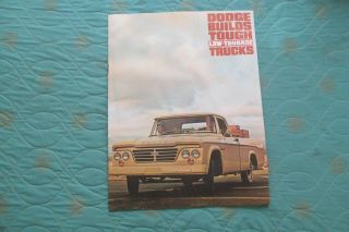 Auc470 1963 Dodge Low Tonnage Trucks Sales Brochure