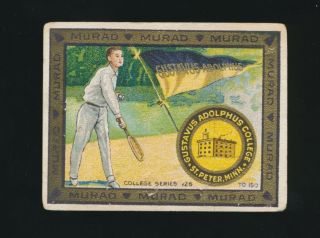 1910 T51 Murad College Series (126 - 150) - Gustavus Adolphus College (tennis)