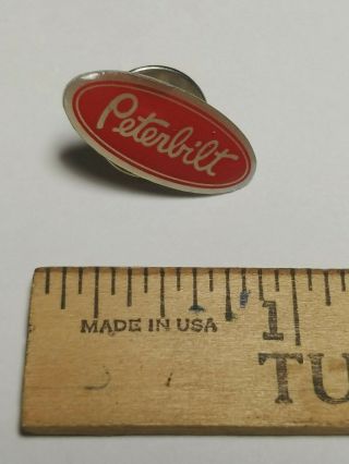 Peterbilt Badge Hat Pin Rare Vintage