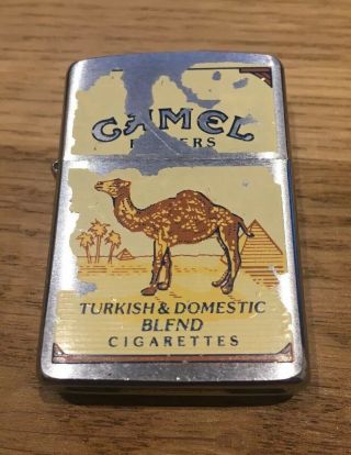 Very Rare Vintage Zippo Lighter Classic Camel Filters Circa 1995