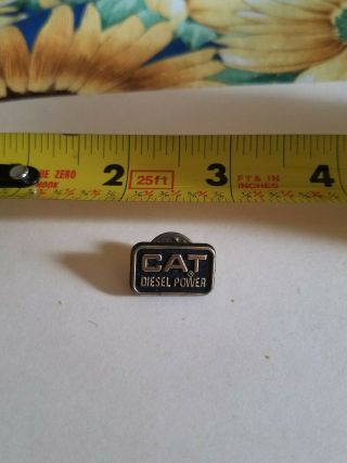 Cat Diesel Power Plastic Lapel Pin
