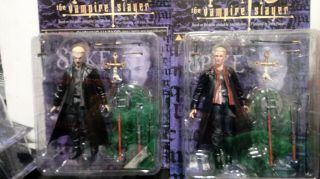 Spike Figure Moore Action Collectibles Buffy The Vampire Slayer 2 Variants Rare